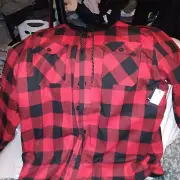 Airwalk Sherpa Lined Hooded Flannel Jacket 4XL