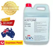 100% Pure Acetone 5 Litres Nail Polish Remover Salon Strength