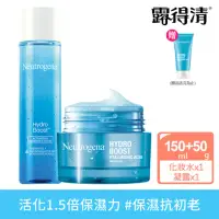 在飛比找momo購物網優惠-【Neutrogena 露得清】水活保濕長效組(化妝水+凝露