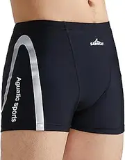 [FEOYA] Swim Jammers for Men Athletic Compression Training Swimming Suit Quick Dry Durable Quick Dry Breathable Swimwear