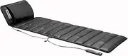 Heating Massage Mat for Full Body Vibration, Shiatsu Electric Heated Chair Pad for Neck Shoulder Back Leg Massager 10 Motors Mattress