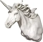 Design Toscano KY722072 Alicorn Unicorn Trophy Wall Sculpture, Antique Stone