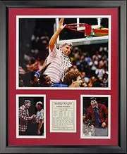 Legends Never Die Bobby Knight Framed Photo Collage, 16" x 20"
