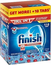 [Finish] Powerball Tablet Dishwasher Detergent, 110 ct, 78 oz