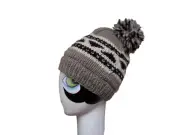 NEW DeLux Hats Women's Merlino Wool Beanie with Pom
