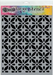 Ranger Dyan Reaveley's Dylusions Stencils 9"X12"-Quilts