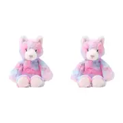 2x Mary Meyer Marshmallow Kitty 33cm Soft Plush Stuffed Play Toy Kids 0+