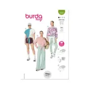 NEW Burda 5763 Misses' T-Shirts Pattern By Spotlight