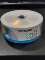 Memorex CD-R 52X 700MB 80MIN, 30-PACK SPINDLE, SEALED