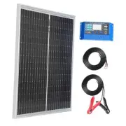 50W 12V Mono Solar Panel Kit Bifacial Monocrystalline PV Module System