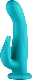 Femme Funn Pirouette Rabbit Vibrator, Turquoise
