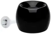 AROMAMATIC 2inOne Electric Vaporiser (Essential Oil & Wax Melt) Coral Shape Black