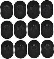 Comb Pocket Palm Combs Soft Portable Shampoo Pocket Combs Massager Hair Brush Comb Black Scalp Massager Brush Comb 12 Pcs