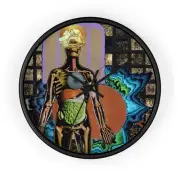 Anatomical Wall Clock, Cosmic, Rebirth, Gothic, Lovecraft, Industrial, VU, ENO,