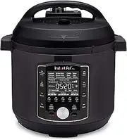 [Instant Pot] Pro 5.7L Multicooker -10 -in-1- Pressure cooker, slow cooker, sous vide, sauté pan, rice/grain cooker, steriliser, cake baker, steamer, yoghurt maker, & warmer. Stainless cooking pot.