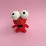 Elmo amigurumi crochet plush plushie nursery decor birthday gift toy handmade