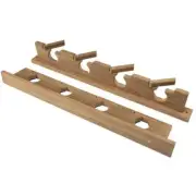 Whitecap Teak Lock-In Four-Rod Storage Rack #60620