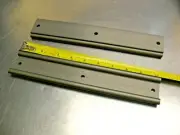 Qty 2 - Rexroth Aluminum Linear Rail WS-10-4-260mm, 3 Hole