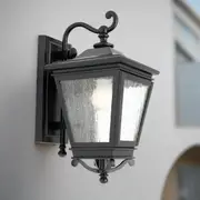Victorian Wall Lantern in Old Dark Bronze or Black