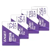 EAGET TF Memory Card 256GB 128GB 64GB 32GB Class10 High Speed Flash Card Smart Card MicroSD Card for Phone Driving Recor