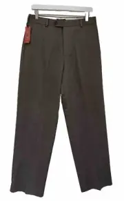 Dockers Premium Men's Work Pants Relaxed Fit Flat Front Size 30x30