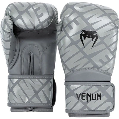 NEW Venum Contender 1.5 XT Grey/Black Boxing Gloves