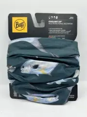 Buff Coolnet UV Abachar Saltwater Blue Multifunctional Neckwear UPF 50