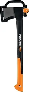 Fiskars 378571-1002 X15 Chopping Axe 23.5", 23.5 Inch, Orange/Black,Yellow/Black