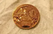 2025 Krewe of Bacchus Gold Theme Doubloon