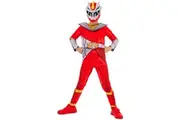 Power Rangers Childrens/Kids Cosmic Fury Red Power Ranger Costume (Red) (3-4 Years)
