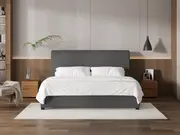 My Style Tapered Headboard & Slimline Base - Super King / Gunmetal / Standard Base