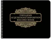 BookFactory Firearms Acquisition and Disposition A&D Gun Log Book/ATF Gun LogBoo