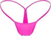 [CYICGGY] Women G String Micro Thong Panties Seamless No Show Low Rise Bikini Bottom Underwear