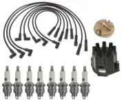 ACDelco Ignition Kit Distributor Rotor Cap Wire Spark Plugs For 98 Cutlass V8