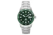 Fossil Blue Dive Stainless Steel Green Dial Quartz FS6033 100M Men's Watch