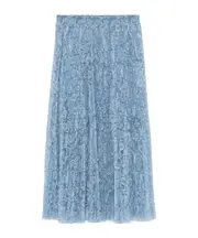Elastic waist skirt IT42 Blue