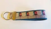 Drake inspired 6" Keychain Key Fob Wrist Strap Key Ring Rock Music Gift Band