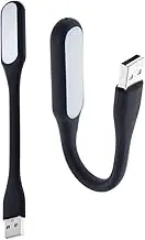 2 Pack Portable Mini Flexible Light, Computer Keyboard USB Reading Light for Power Bank, Laptop