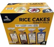 Rice Cakes, Plain Variety Pack, Gluten Free, 4 Bags