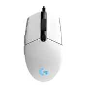 Logitech G203 Lightsync RGB Wired Gaming Mouse 910-005791 - White