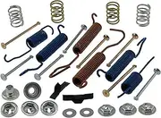 ACDelco 18K1598 Professional Rear Drum Brake Hardware Kit with Clips, Springs, Pins, Retainers, and Washers