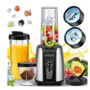 Smoothie Blender, Max 1000w Shakes Smoothies, 12Pcs w/2x22 oz Cups, Non-BPA