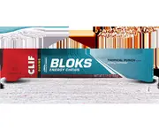 Clif Shot Bloks Energy Chew - Tropical Punch with 25mg Caffeine - Single