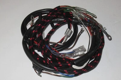 Wire harness cloth covered Triumph T90 T120 1965 2 X 88SA IN unit twin
