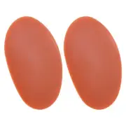 2pcs Pottery Ribs 8.8cm x 5.5cm Silicone Rubber Clay Ceramic Sculpting Tools