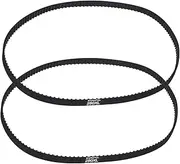 uxcell 2pcs 280XL Rubber Timing Belt 140 Teeth 10mm Width 5.08mm Pitch Synchronous Closed Loop Geared Drive Belt Black for Industrial