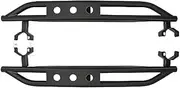 ADCCH KUAFU Side Step Compatible with Jeep Wrangler 2007 2008 2009 2010 2011 2012 2013 2014 2015 2016 2017 2018 JK 2 Door Bars Running Board Guards Armor Kit Powder Coated