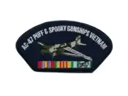 AC-47 SPOOKY PUFF GUNSHIP VIETNAM WAR PATCH US AIR FORCE Puff the Magic Dragon