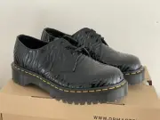 *NEW* Dr Martens Oxford Shoes Limited Edition Unisex Men’s ZEBRA 1461 BEX Black