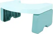 Folding Toilet Stool, Squatting Potty Foot Stool, Portable Poop Stool, Bathroom Accessories for Travel,Home Use (Green)